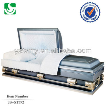 high quality luxury metal caskets wholesale made in China